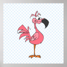 Fernando Flamingo Posters