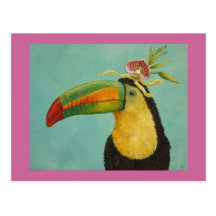 Fernando the toucan postcard
