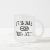 Ferndale - Yellow Jackets - Area - Johnstown Coffee Mugs