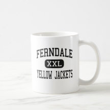 Ferndale - Yellow Jackets - Area - Johnstown Coffee Mug
