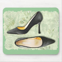 Ferns and Feet Mouse Pads
