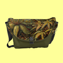 Ferns Botanical Print Messenger Bag messenger bags