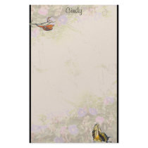 Ferns Butterflies Stationery