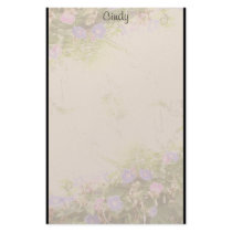 Ferns Morning Glory Stationery