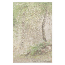 Ferns Trees Personalized Stationery by farmer77 Ferns Trees Personalized Stationery