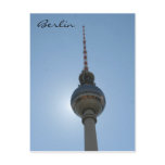fernsehturm berlin post cards