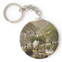 Fernstein, Tyrol, Austro-Hungary classic Photochro Keychain