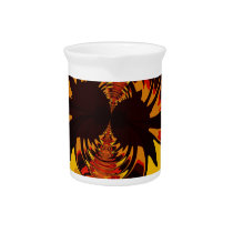 Ferocious – Amber & Orange Creature pitchers