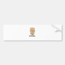 Ferocious Bumper Sticker