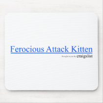 Ferocious Kitten Mousepad