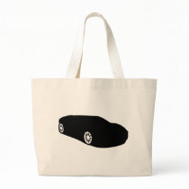 ferrari racing car auto black tote bag