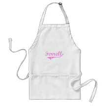 Ferrell Last Name Classic Style Aprons
