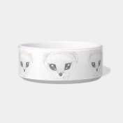 Ferret Drawing Ceramic Pet Bowl Cat Water Bowls
