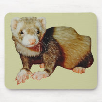 Ferret Drawing mousepads