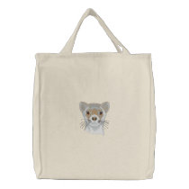 Ferret embroidered bags