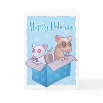 Ferret Holiday Card
