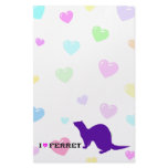 ferret letter propellant-actuated device customized stationery