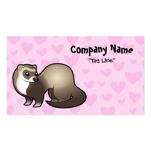 Ferret Love Business Card