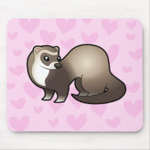 Ferret Love Mousepads