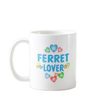 FERRET LOVER mugs by AllPetsStore FERRET LOVER mugs