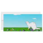 ferret photo card rack card template