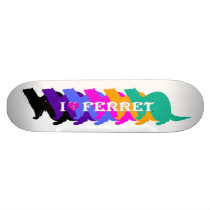 ferret skateboard deck