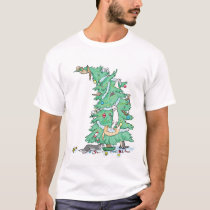 Ferrets up a tree shirt by ferrettoons Ferrets up a tree shirt
