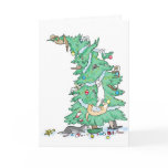 Ferrety Christmas Greeting Card