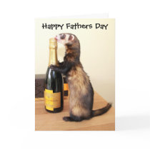 Ferrety Fathers Day Greeting Cards