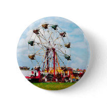 Ferris Wheel Against Blue Sky Pins
