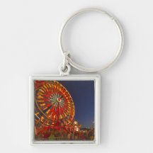 Ferris wheel at dusk at the Northwest Montana Keychain