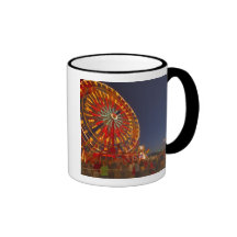 Ferris wheel at dusk at the Northwest Montana Mugs