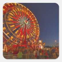 Ferris wheel at dusk at the Northwest Montana Stickers