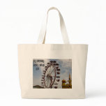 Ferris Wheel at Palace Playland Old Orchard Beach Tote Bag