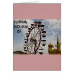 Ferris Wheel at Palace Playland Old Orchard Beach Cards