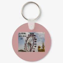 Ferris Wheel at Palace Playland Old Orchard Beach keychains