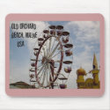 Ferris Wheel at Palace Playland Old Orchard Beach mousepads