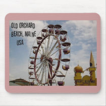 Ferris Wheel at Palace Playland Old Orchard Beach mousepads by twighlightmanor Ferris Wheel at Palace Playland Old Orchard Beach mousepads