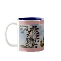 Ferris Wheel at Palace Playland Old Orchard Beach mugs