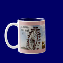 Ferris Wheel at Palace Playland Old Orchard Beach mugs