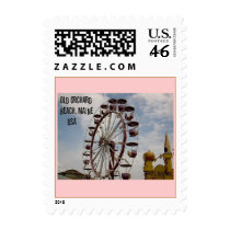 Ferris Wheel at Palace Playland Old Orchard Beach postage