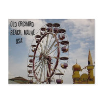 Ferris Wheel at Palace Playland Old Orchard Beach postcards by twighlightmanor Ferris Wheel at Palace Playland Old Orchard Beach postcards