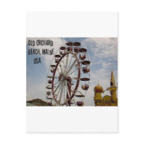 Ferris Wheel at Palace Playland Old Orchard Beach postcards by twighlightmanor Ferris Wheel at Palace Playland Old Orchard Beach postcards