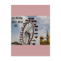 Ferris Wheel at Palace Playland Old Orchard Beach postcards by twighlightmanor Ferris Wheel at Palace Playland Old Orchard Beach postcards