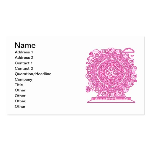 Ferris_Wheel Business Card