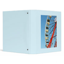 Ferris Wheel Closeup 3 Ring Binder