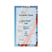 Ferris Wheel Closeup Business Card