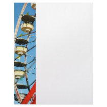 Ferris Wheel Closeup Letterhead Design