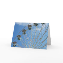 Ferris Wheel on Dutch Kermis Photo Note Card