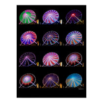 Ferris Wheel Patterns posters